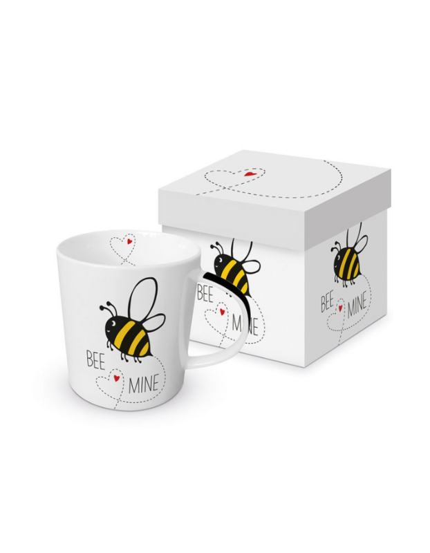TAZA BEE MINE ABEJITA + CAJA REGALO