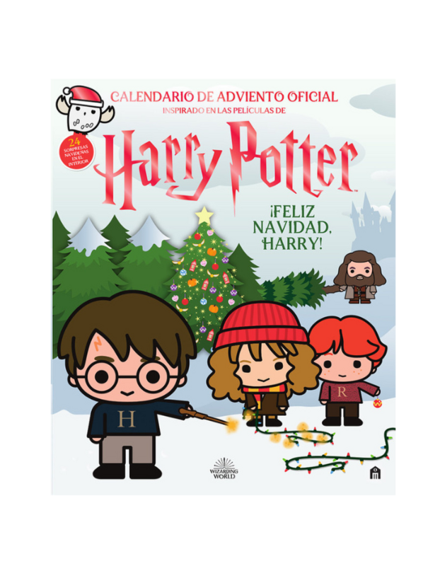 HARRY POTTER CALENDARIO DE ADVIENTO OFICIAL
CON 24 SORPRESAS NAVIDEÑAS EN SU INTERIOR