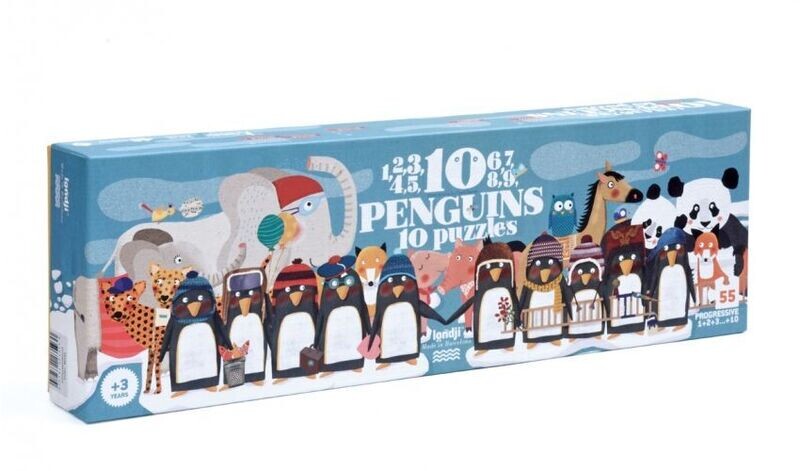 10 PENGUINS PUZZLE