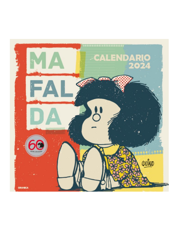 CALENDARIO 2024 MAFALDA DE PARED