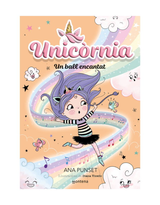 UNICORNIA 6 UN BALL ENCANTAT Primeres lectures en català