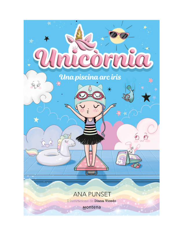 UNICORNIA 9 UNA PISCINA ARC IRIS PRIMERES LECTURES EN CATALA NOVETAT! Surt el 30/5 (PRENTA)