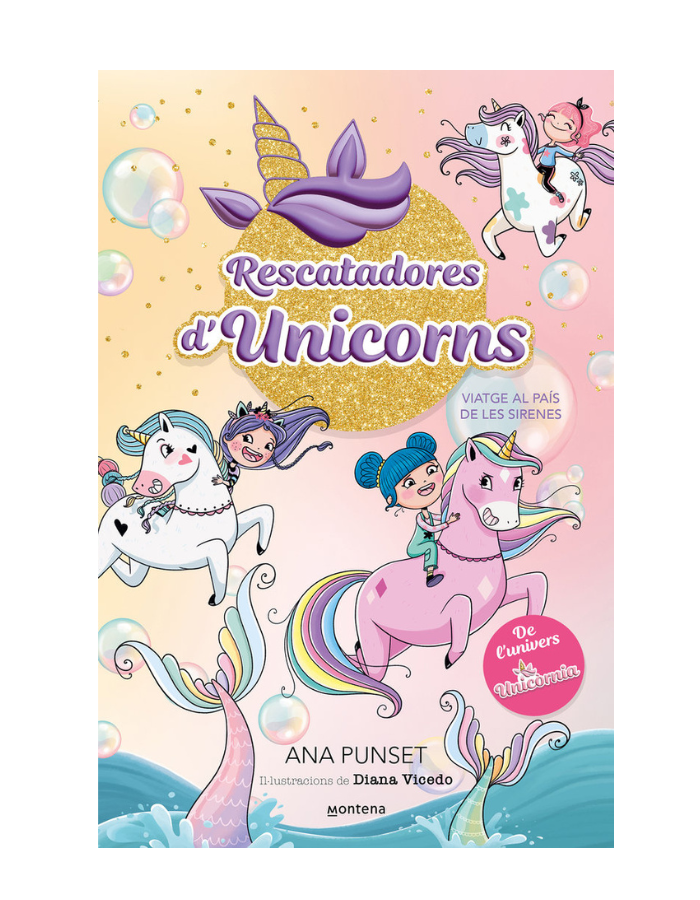 RESCATADORES D'UNICORNS 1 VIATGE AL PAIS DE LES SIRENES
De l'univers d'Unicòrnia. Primeres lectures en català