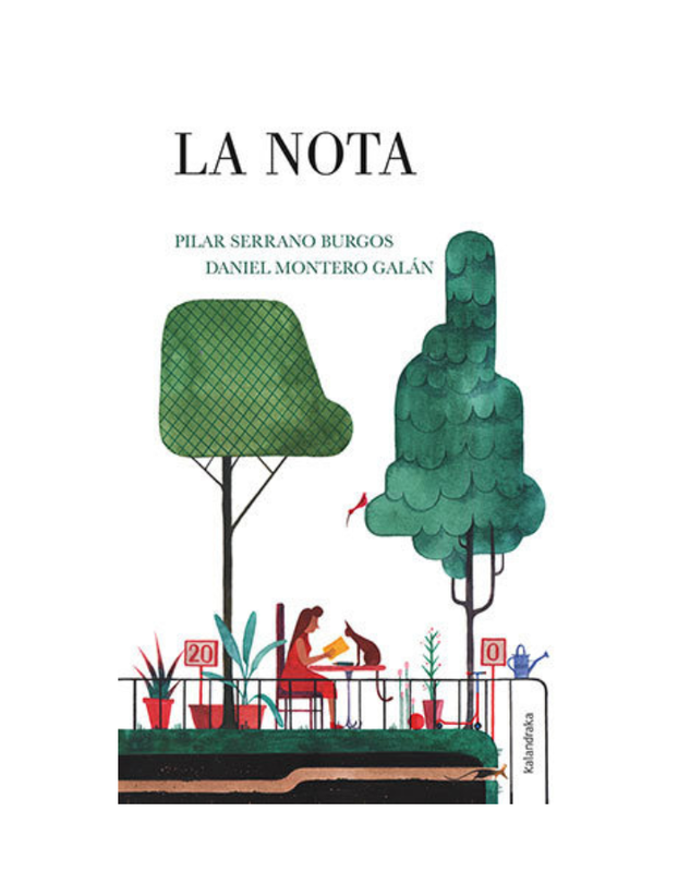 LA NOTA
(Mención del XIV Premio Compostela, libro desplegable; relaciones sociales, comunicación; optimismo, expresión de afectos y emociones.)