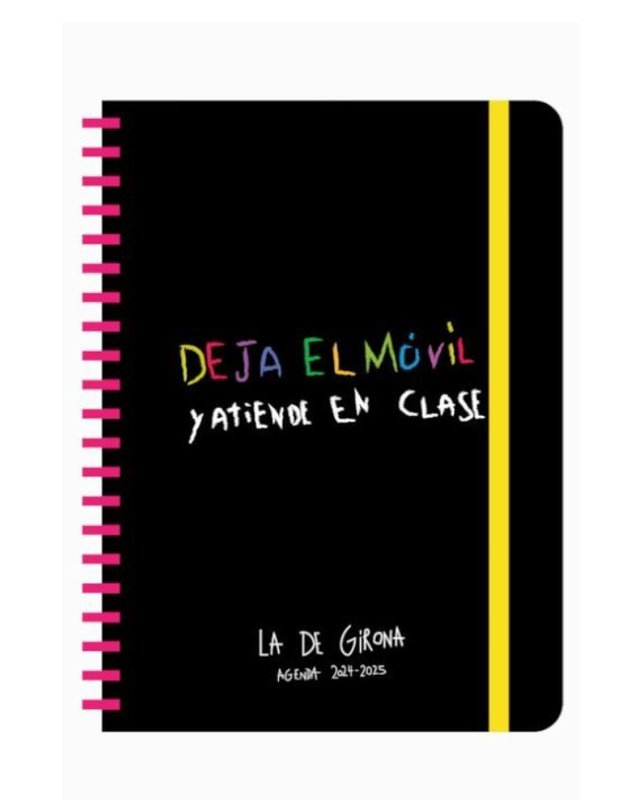 AGENDA ESCOLAR SEMANAL 2024 2025 LA DE GIRONA