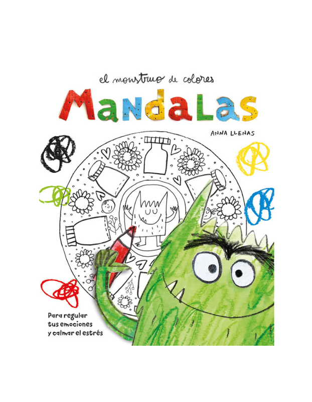 EL MONSTRUO DE COLORES MANDALAS