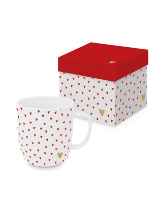 TAZA LITTLE HEARTS MATE + CAJA REGALO