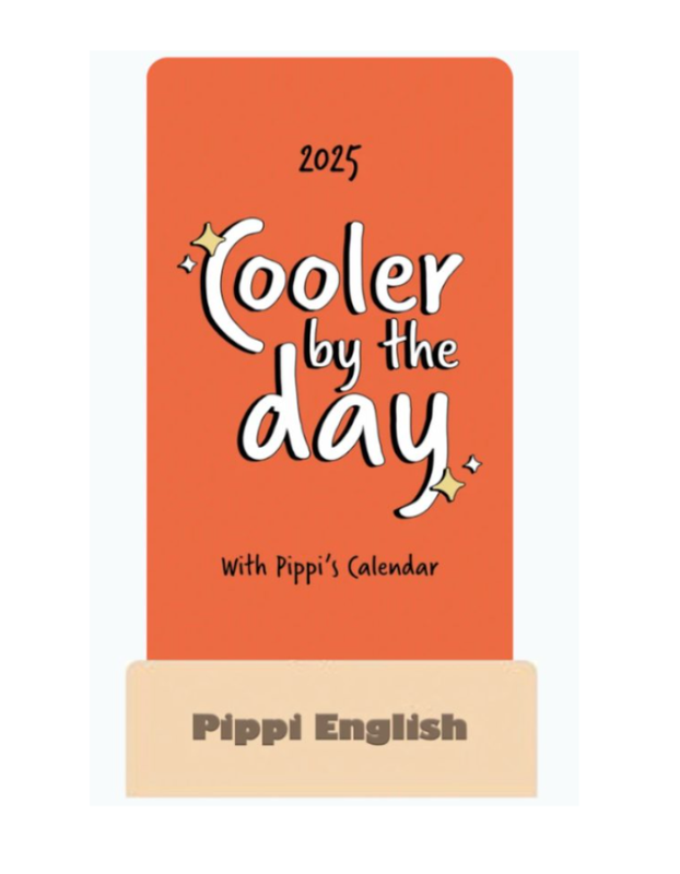 CALENDARIO MESA TARJETA 2025 PIPPI