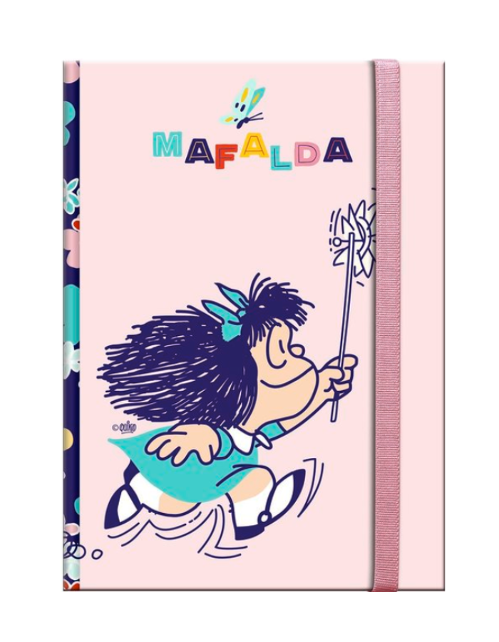 LIBRETA TAPA DURA A7 PEQUEÑA MAFALDA