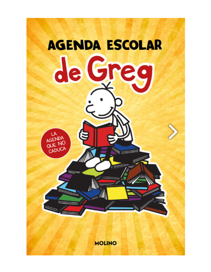 AGENDA ESCOLAR DE GREG PERMANENTE La agenda que no caduca