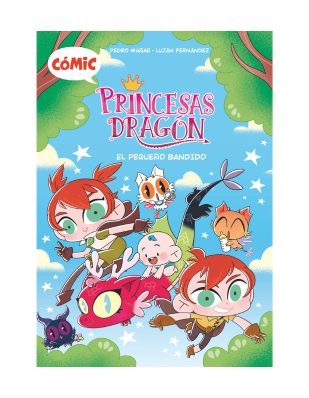 COMIC PRINCESAS DRAGON 3 EL PEQUEÑO BANDIDO