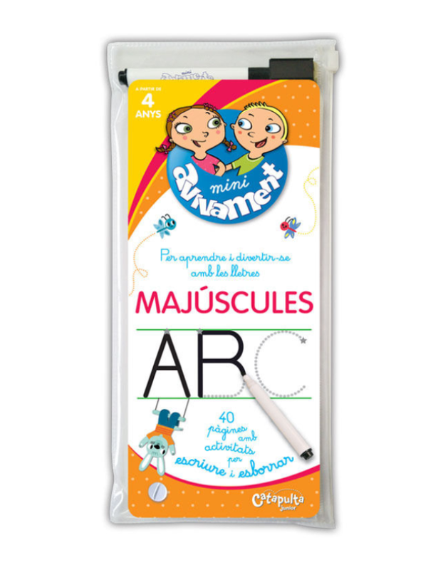 MAJUSCULES MINI AVIVAMENT 4 ANYS PER APRENDRE I DIVERTIRSE