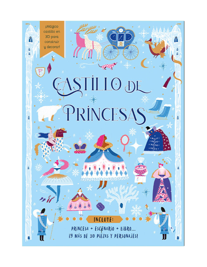 CASTILLO DE PRINCESAS Caja para leer y crear