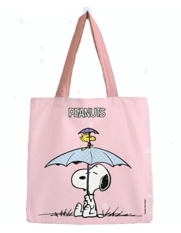 BOLSA ALGODON SNOOPY MEDIANA-1