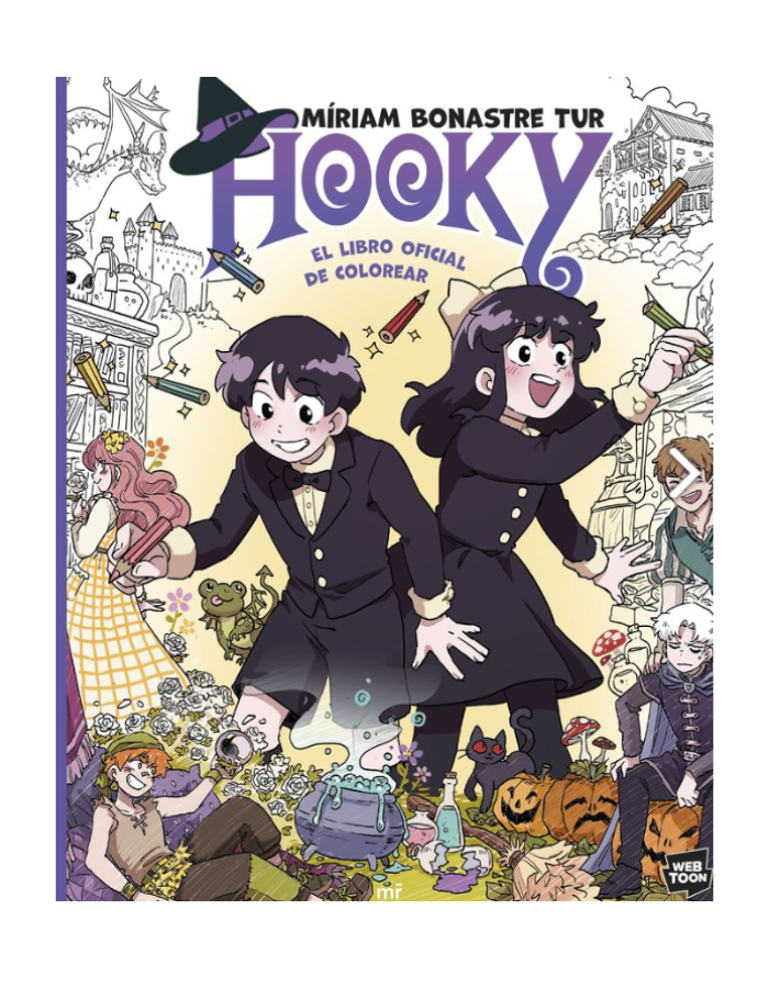 HOOKY EL LIBRO OFICIAL DE COLOREAR  (Novedad 15/1/25)