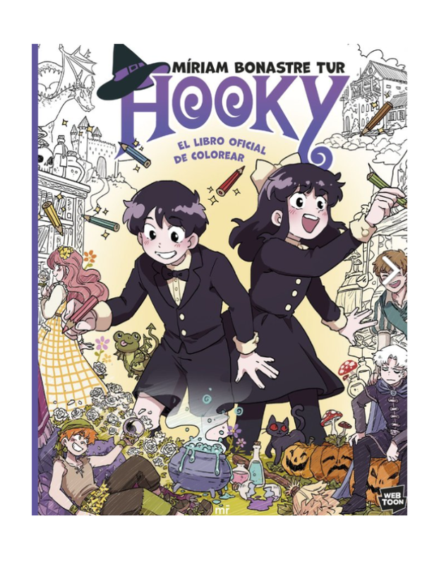 HOOKY EL LIBRO OFICIAL DE COLOREAR  (Novedad 15/1/25)