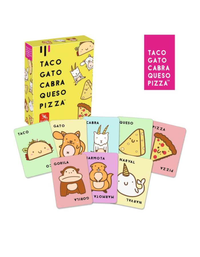 JUEGO TACO GATO CABRA QUESO PIZZA