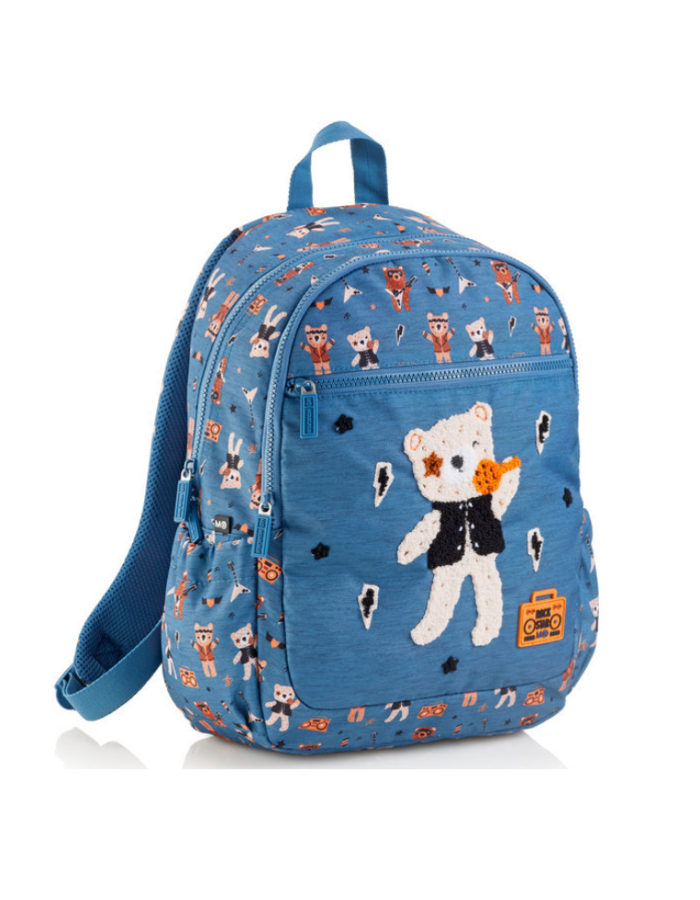 MOCHILA TRIPLE LISBOA RECICLADA ROCK STAR