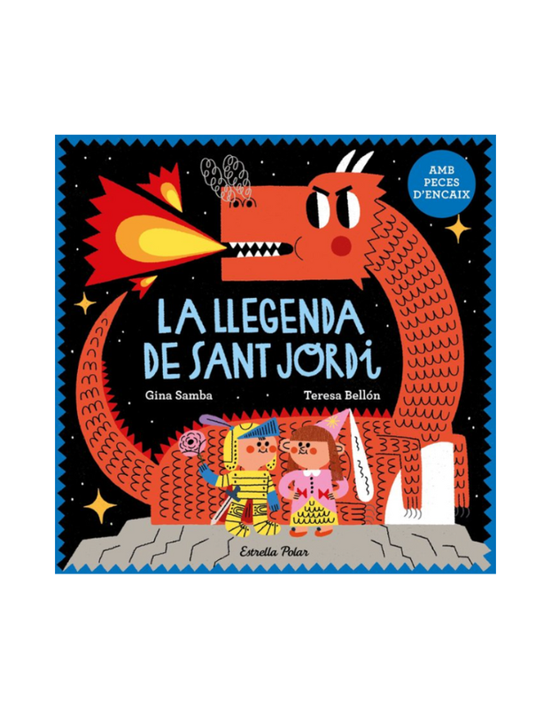 LA LLEGENDA DE SANT JORDI AMB PECES D ENCAIX (Novetat 5/3/25)