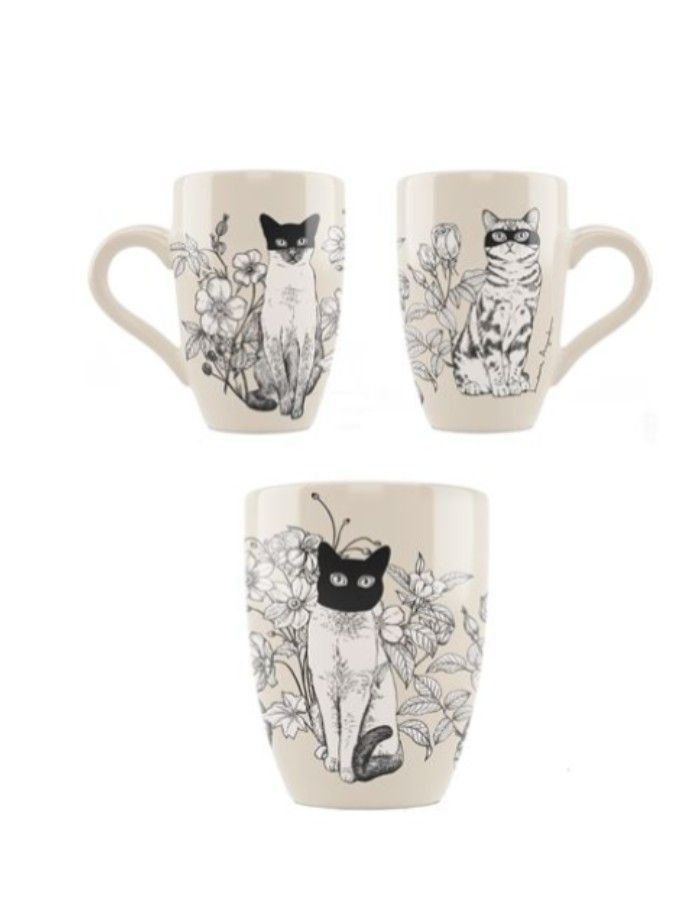 TAZA EXTRA GRANDE TRES GATOS LAURA AGUSTI