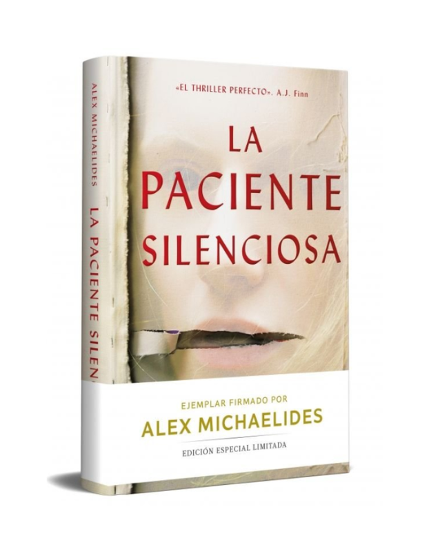 LA PACIENTE SILENCIOSA ED. LIMITADA FIRMADA