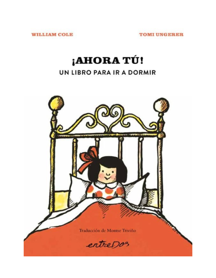 AHORA TU UN LIBRO PARA IR A DORMIR (Novedad 1/3/25)
