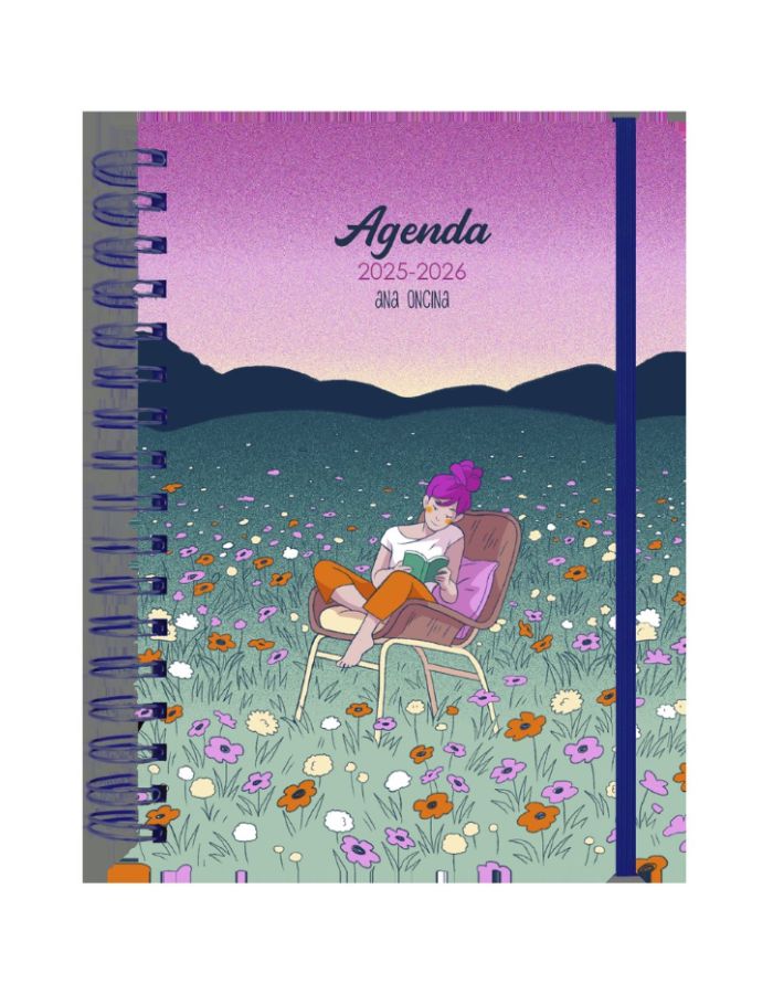 AGENDA ESCOLAR SEMANAL 2025 2026 ANA ONCINA