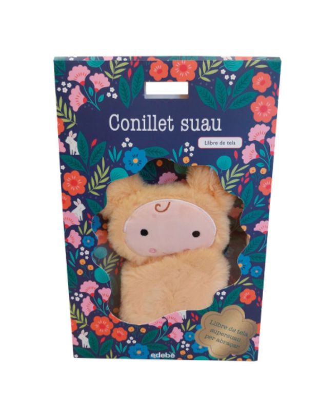 CONILLET SUAU. Llibre de tela supersuau per abraçar