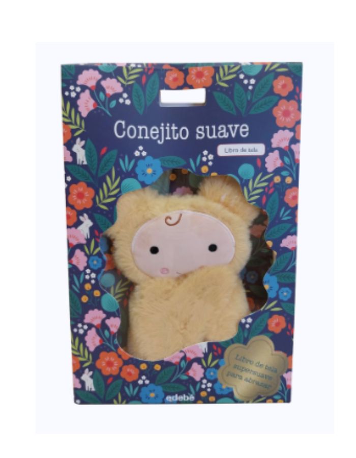 CONEJITO SUAVE. Libro de tela supersuave para abrazar