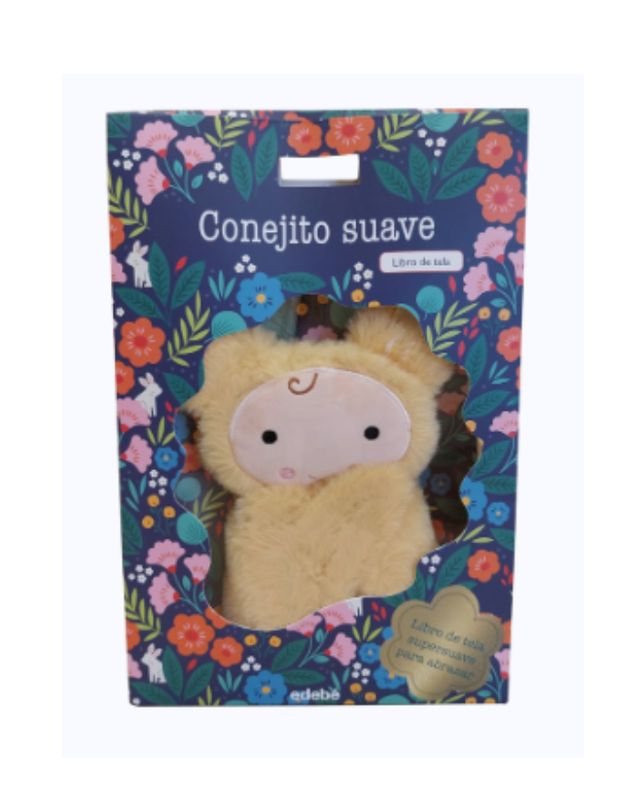 CONEJITO SUAVE. Libro de tela supersuave para abrazar