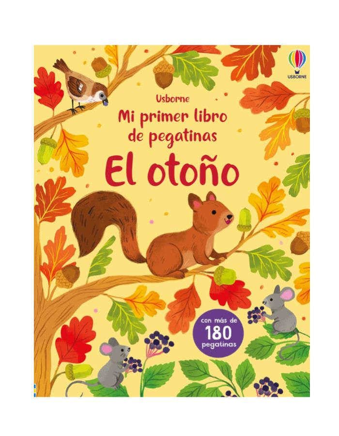 EL OTOÑO. Mi primer libro de pegatinas (Novedad 2025)