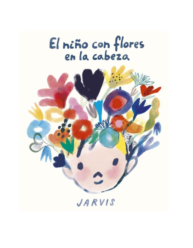 EL NIÑO CON FLORES EN LA CABEZA