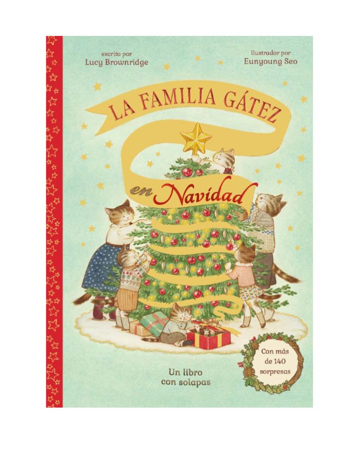 LA FAMILIA GATEZ EN NAVIDAD Un libro con solapas. Con más de 140 sorpresas. (Novedad 2025)