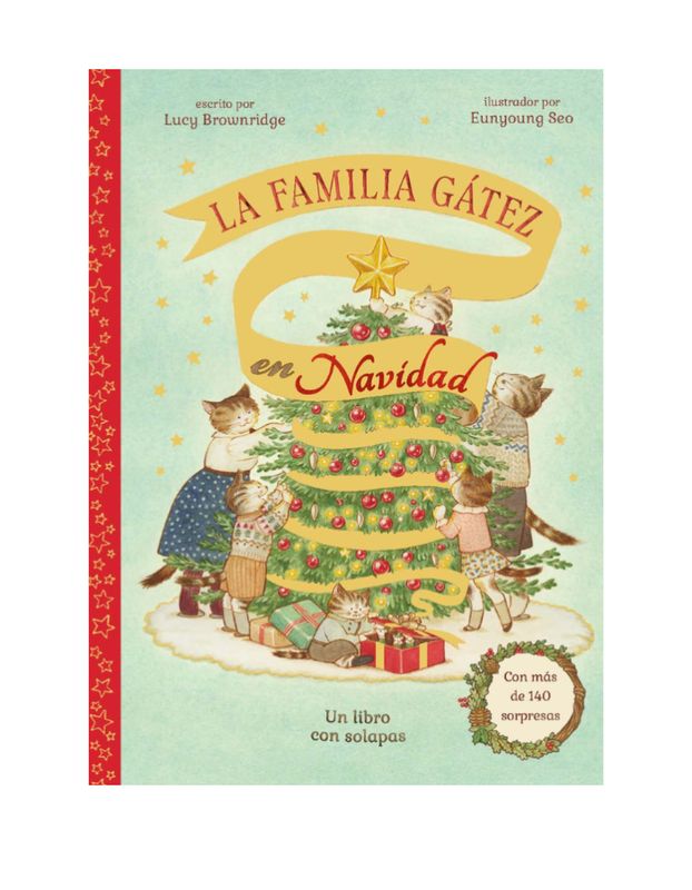 LA FAMILIA GATEZ EN NAVIDAD Un libro con solapas. Con más de 140 sorpresas. (Novedad 2025)