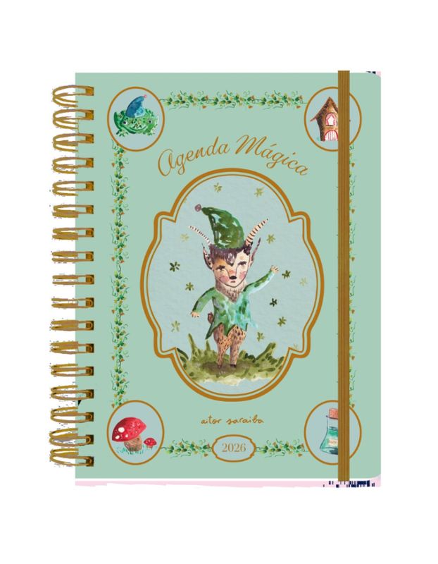 AGENDA ANUAL SEMANAL 2026 AITOR SARAIBA (Novedad 2026)