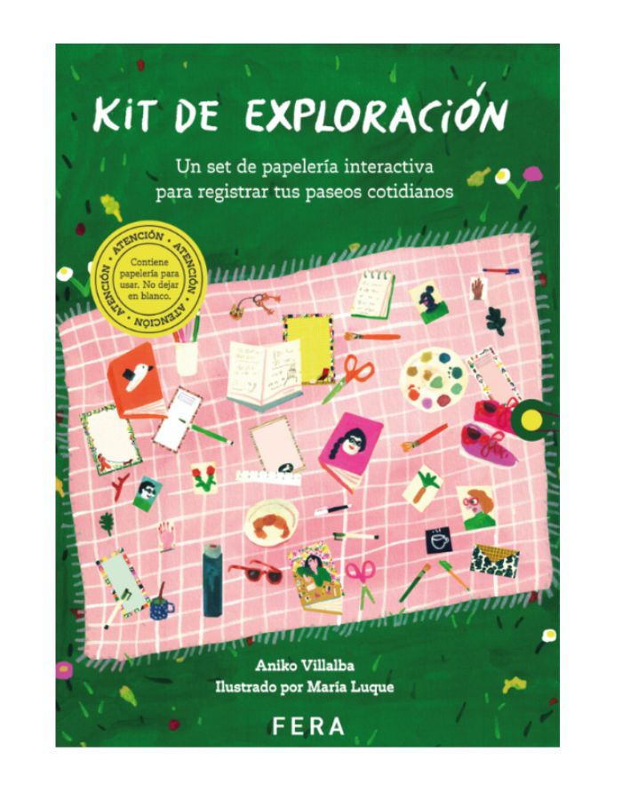 KIT DE EXPLORACION Experiencia interactiva para recuperar la nostalgia de escribir cartas a mano. Autora especializada en creatividad y best-seller.