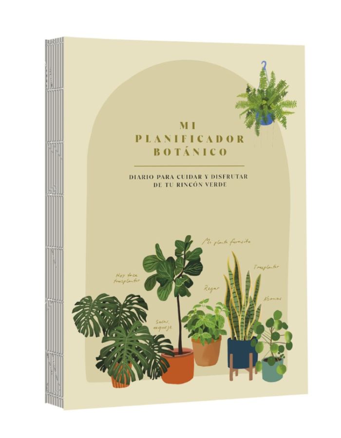 MI PLANIFICADOR BOTANICO Diario para cuidar y disfrutar de tu rincón verde