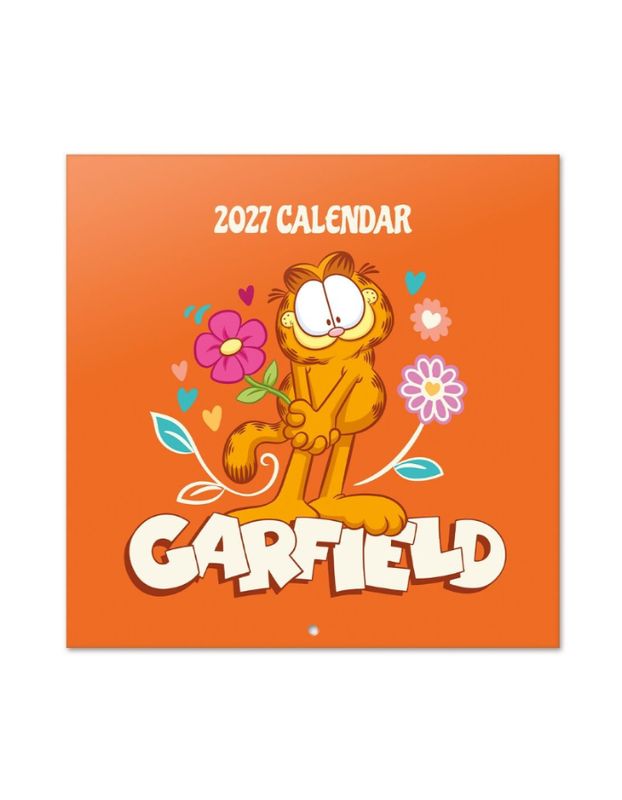 CALENDARIO 2027 PARED 30X30 GARFIELD CALENDARIO 2027 PARED 30X30 GARFIELD