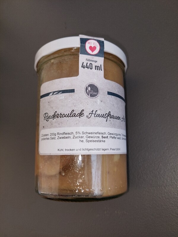 Rinderroulade "Hausfrauen Art"