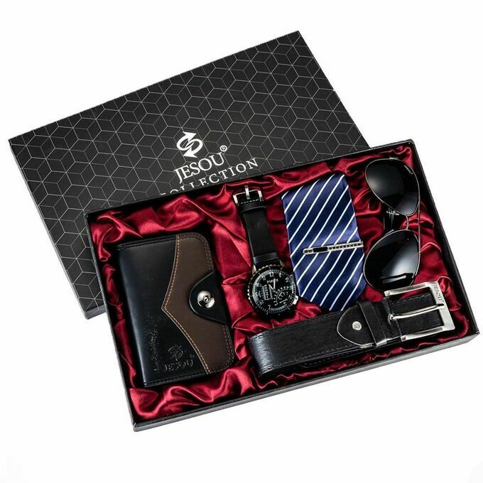 Black-Red background Luxury Men gift set