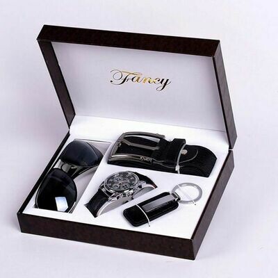 Black-white background Luxury Men gift set