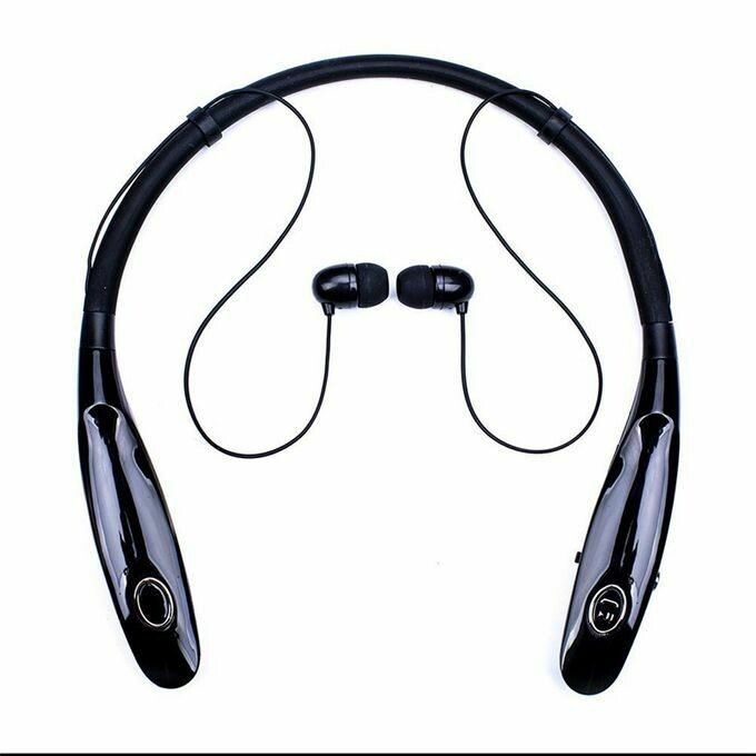 High quality neck Hanging wireless Bluetooth Earphone stereo headset wholesale sports headset