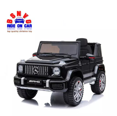 G55 6V AMG Mercedes Benz kids electric ride on toy car supports remote control / manual driving