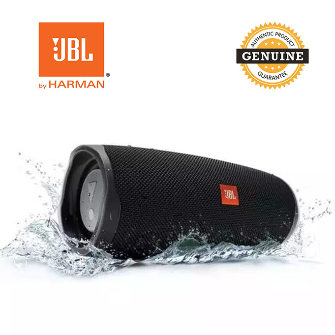 JBL Charge 4 - Waterproof Portable Bluetooth Speaker - Black