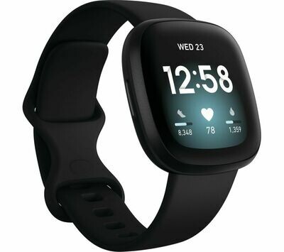 Fitbit Versa 3 Health & Best Fitness Smartwatch | Black