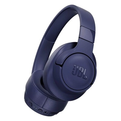 JBL TUNE 750BTNC - Wireless Over-Ear Headphones with Noise Cancellation - Blue