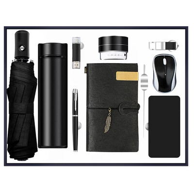High end gift set corporate luxury gift-Black