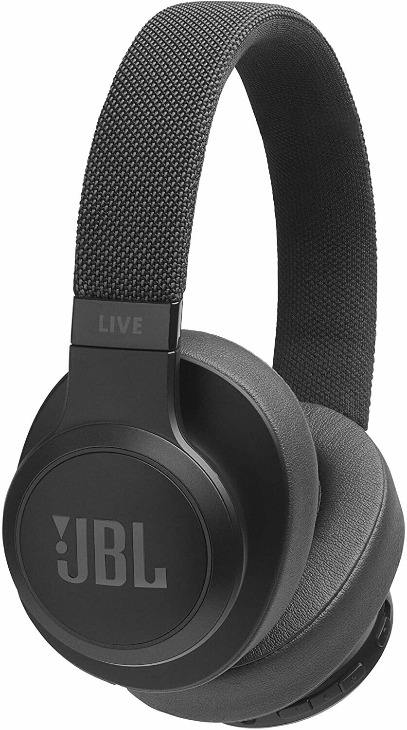 JBL LIVE 500BT BLK, Around-Ear Bt Headphone, Black