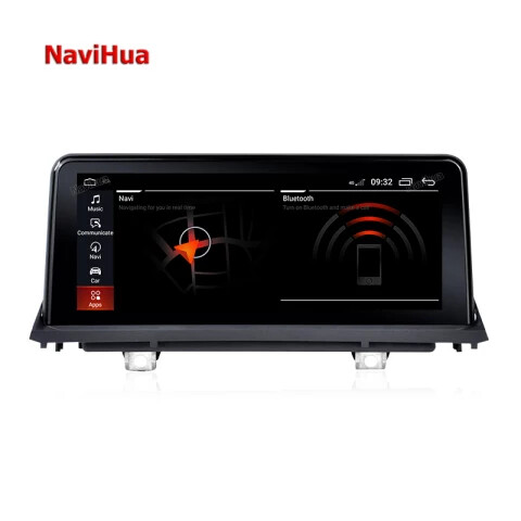 Navihua 10.25 inch Touch screen Android for BMW X5/X6 2007-2010 Car dvd player