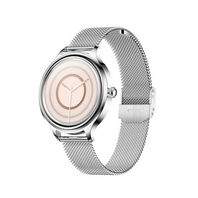 KMO5 Trendy Smart Watch for Women (Silver)